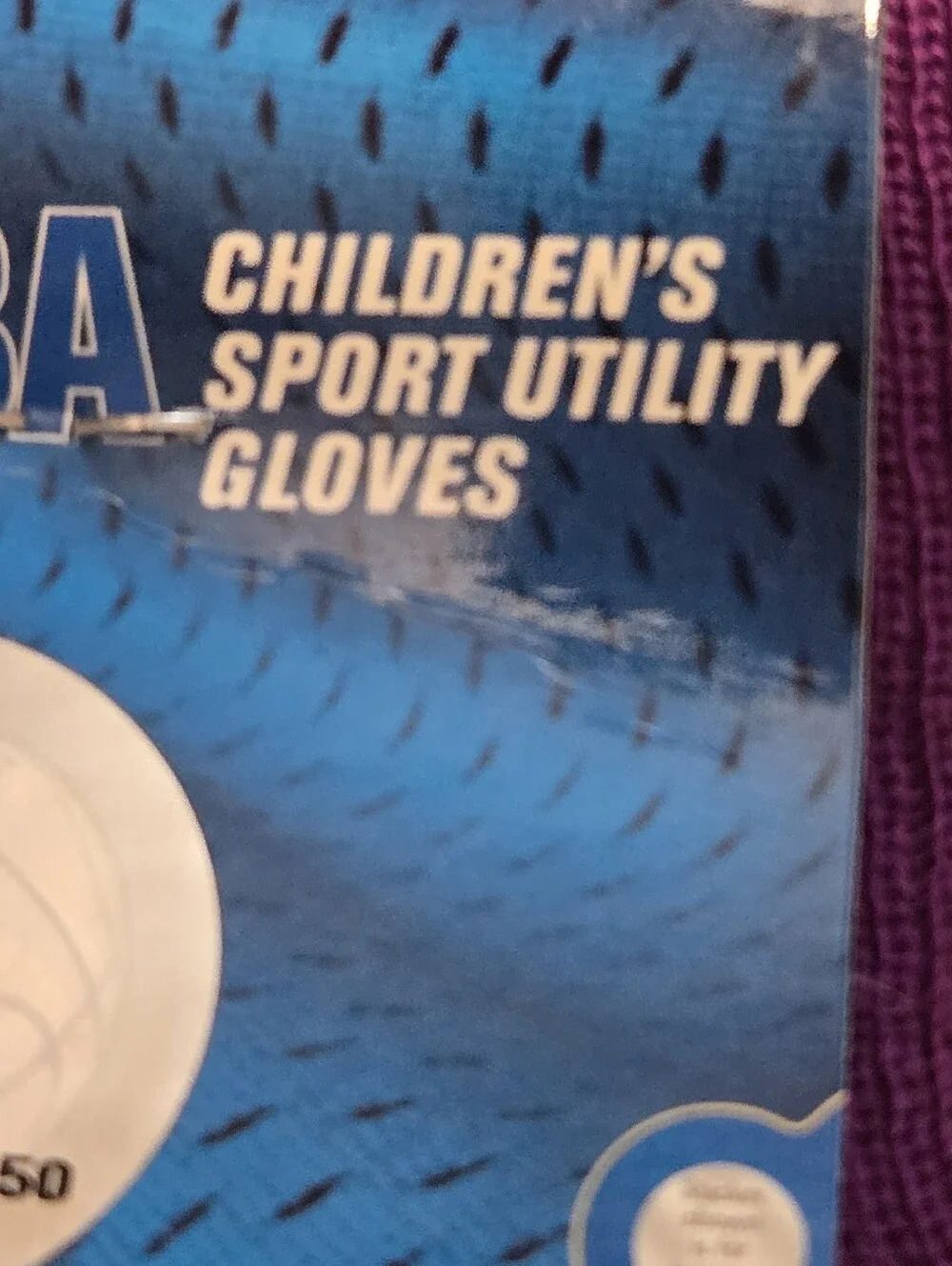 New! Los Angeles Laker Kids Spirt Utiluty Gloves Basketball School Gift Fun Spor